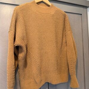 Abercrombie & Fitch Tan Knit Sweater